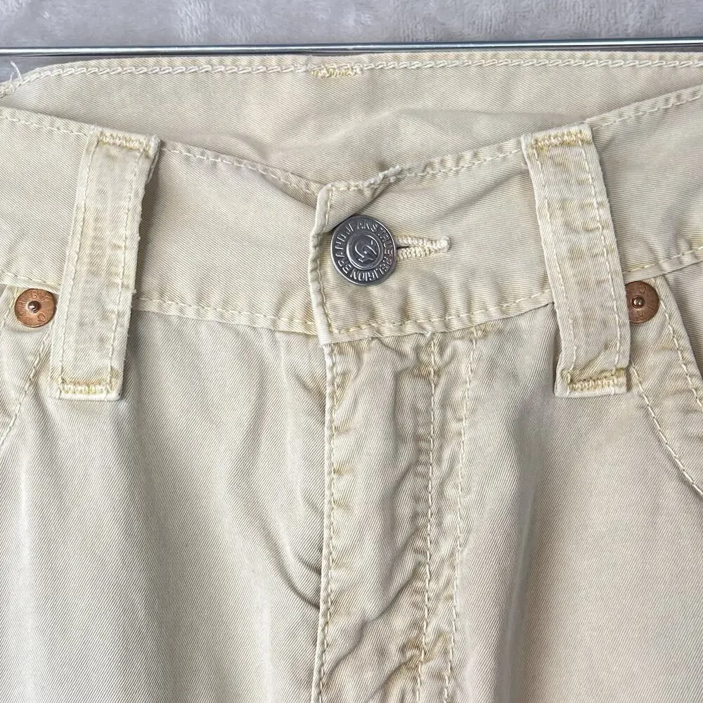 True Religion Vintage Y2K Bobby Chino Pants Men's 34 x 27 Baggy USA Made